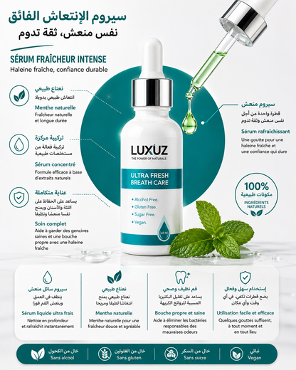 LUXUZ Ultra Fresh – Sérum Fraîcheur Haleine