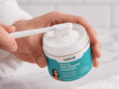 LUXUZ™ – Poudre Blanchissante pour les Dents
